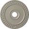 Ekena Millwork Wreath Ceiling Medallion (Fits Canopies up to 6"), 21 1/8"OD x 3 5/8"ID x 7/8"P, Pearl White CM21WRPWS - alternate 1